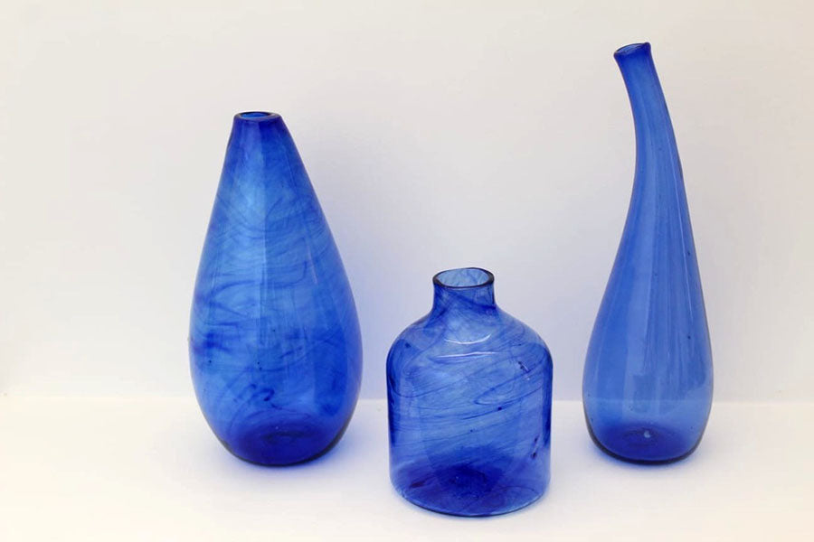 Vase Menhir pour Green Glass Recycling Initiative
